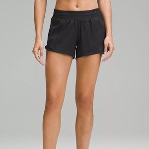 Lululemon Hotty Hot High Rise Lined Short 4”